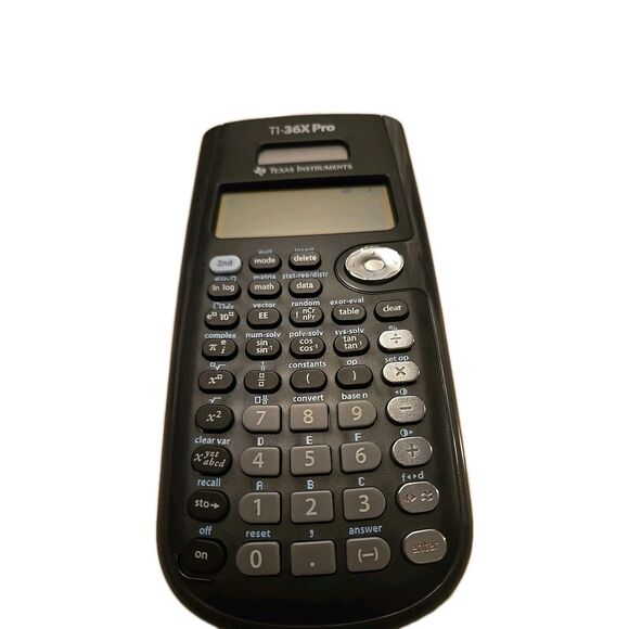 Texas Instruments TI-36X Pro Scientific Calculator With Cover Used Tested Works - Picture 1 of 4